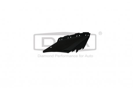 Накладка защитная переднего бампера правая (черный) DPA 88071805302 (фото 1)