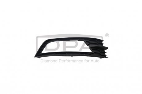 Ґрати протитуманної фари ліва з отвором Skoda Octavia (12-) DPA 88071807602