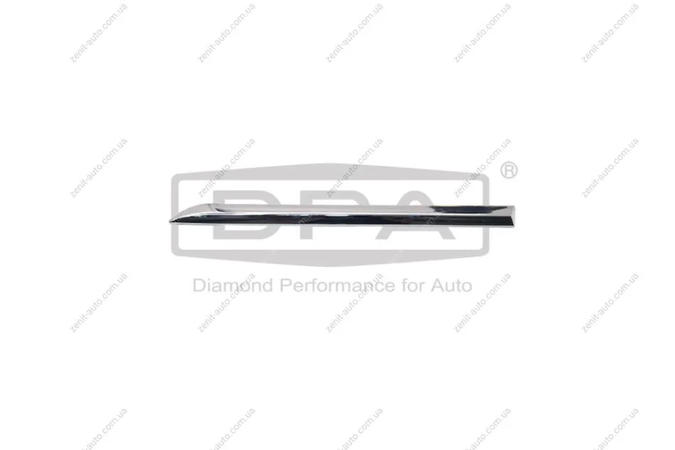 Молдинг двери задней левой (хром) Skoda Citigo/VW Up (11-) DPA 88531334602 (фото 1)