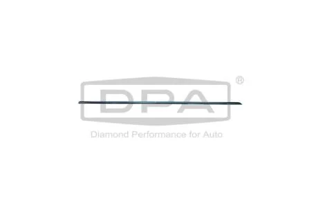 Молдинг двери передней левой (хром) Skoda Citigo/VW Up (11-) DPA 88531334702