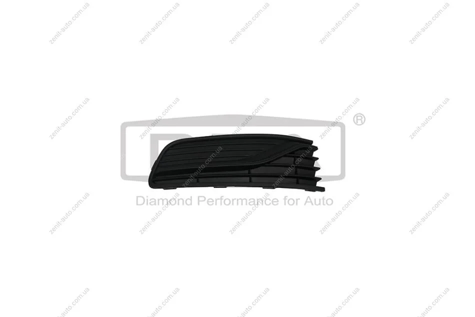 Решетка противотуманной фары без отверстия правая VW Polo (6R1, 6C1) (09-) DPA 88531785802 (фото 1)