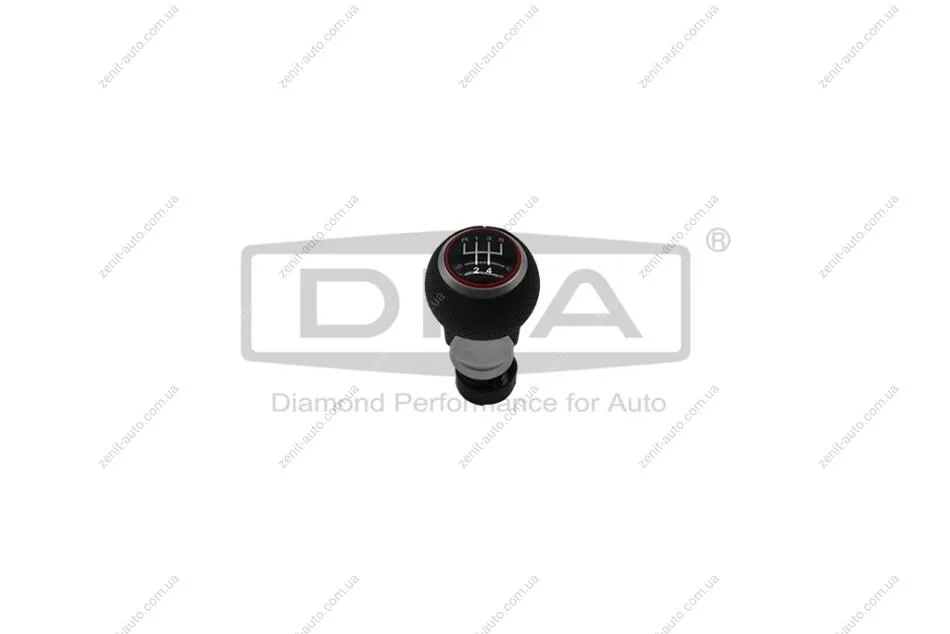 Рукоятка кулисы (черная 5ступ) без чехла Audi A3 (96-03) DPA 88631697102 (фото 1)