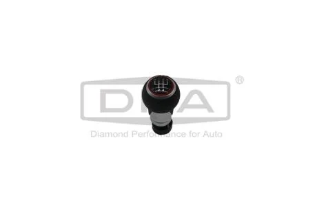 Рукоятка кулисы (черная 5ступ) без чехла Audi A3 (96-03) DPA 88631697102