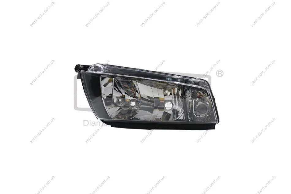 Фара права (чорна рамка) Skoda Fabia (99-08) DPA 89410189802 (фото 1)