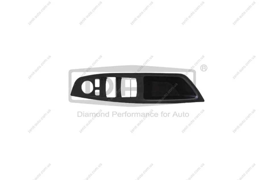 Облицовка ручки двери передней левой черная BMW 5 F10, F11 (09-17) DPA '89855402 (фото 1)