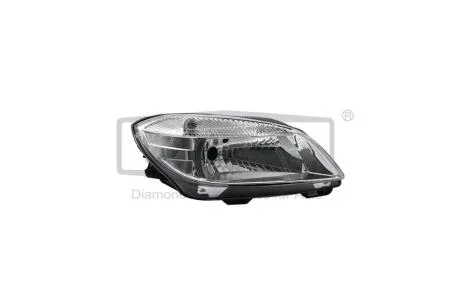 Фара правая без линзы белая Skoda Fabia (06-14),Roomster (06-15) DPA 99411287002