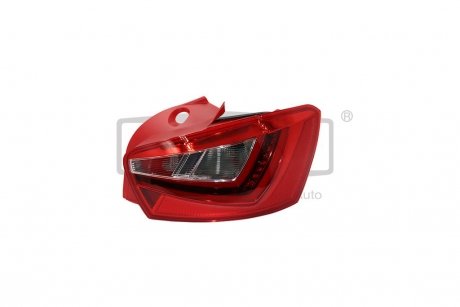 Ліхтар правий LED червоний Seat Ibiza (08 -) DPA 99451456502 (фото 1)