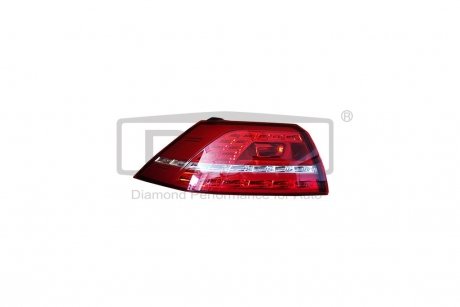 Ліхтар лівий зовнішній LED VW Golf (12-) DPA 99451800102 (фото 1)
