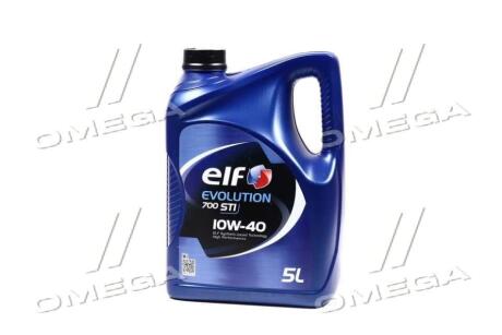 Масло ДВС 10W40 5 л STI Evolution ELF '214124 (фото 1)