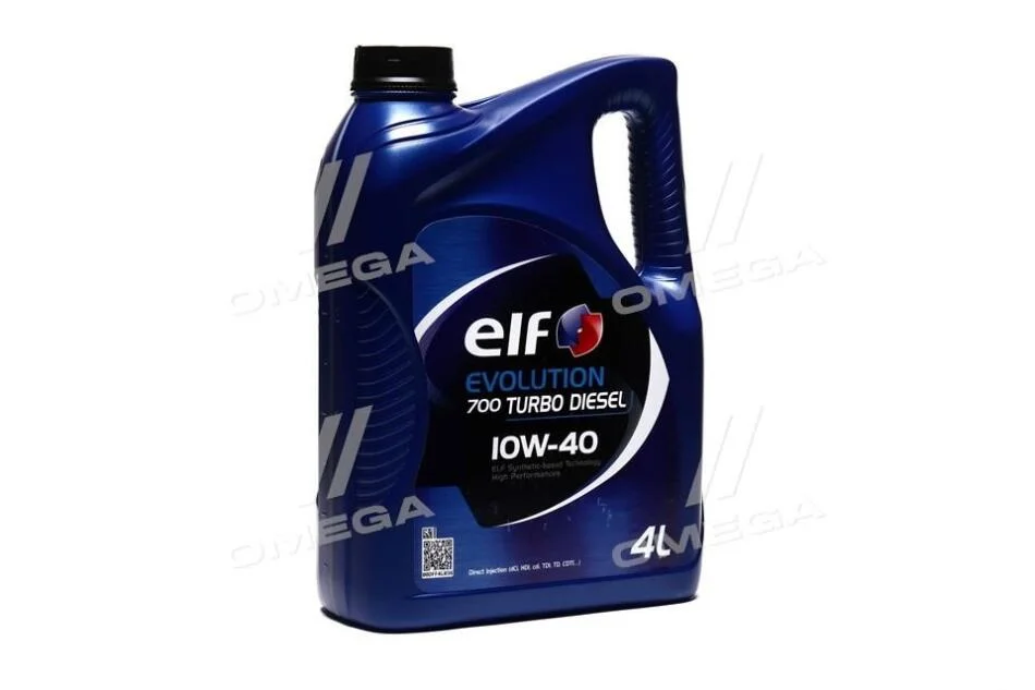 Масло ДВС 10W40 4 л Turbo Diesel Evolution Elf ELF '216673 (фото 1)