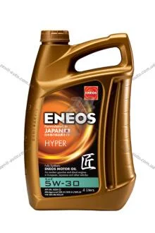 Олива моторна 5W-30 ENEOS HYPER API SN, ACEA C3, GM Dexos 2, 4л, синт. Eneos EU0030301N