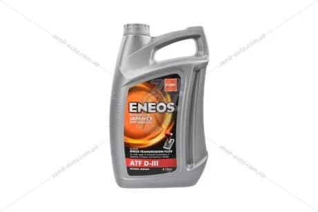 Масло трансмисс. ENEOS ATF D-IIІ Dexron III G/F, 4л, синт. Eneos EU0070301N
