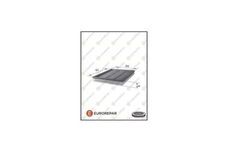 Фильтр воздушный Berlingo-Partner TU5JP4 PSA Eurorepar EUROREPAR E147302
