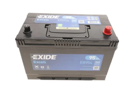 АКБ 6СТ-95 R+ (пт760) (необслуж) Asia EXCELL Exide EXIDE EB954