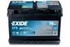 АКБ 6СТ-70 R+ (пт760) (необслуж) EFB (Start/Stop) EXIDE EL700 (фото 1)