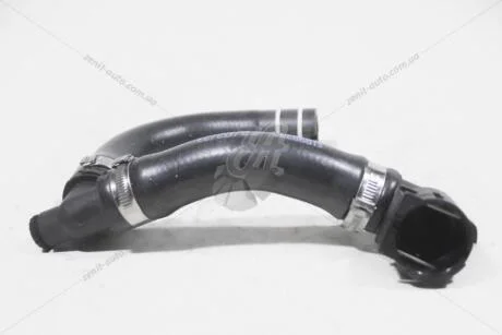 Патрубок радіатору опалювача (обратка) FIAT DOBLO 1.3mjtd (09-) EXXEL B030.18196