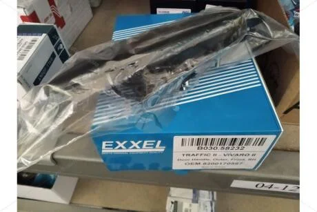 Ручка двері передної зовнішня права Renault Trafic (01-) EXXEL B030.58232