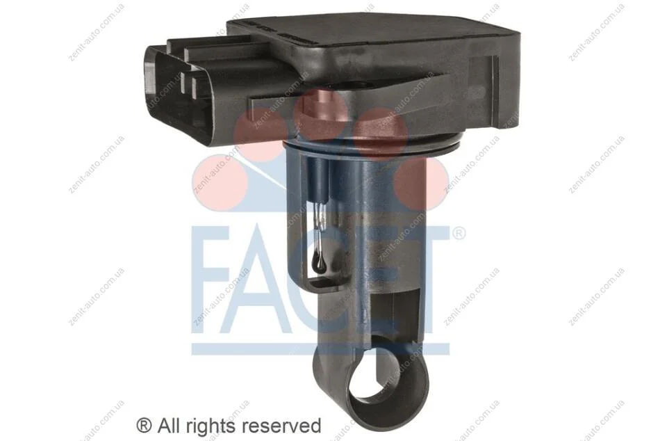 Расходомер воздуха (5 конт., картридж) MAZDA 6 2.0D 02-07/MITSUBISHI L 200 2.5D 05-15/PAJERO 3.2D 07 Facet FACET 10.1163 (фото 1)
