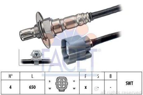 Датчик кисню (лямда-зонд) Subaru Forester III (05-), Impreza II, III (01-) 1.5i, 2.0i (10.8223) Facet FACET '108223