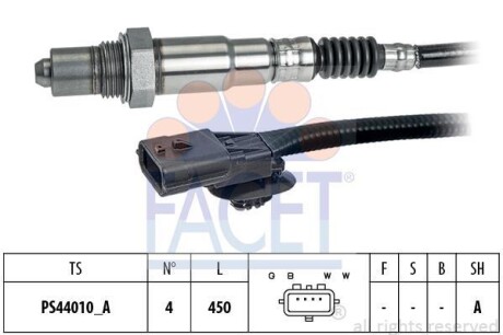 Датчик кислорода Duster 1.6, 2.0 (11-15) FACET '108309