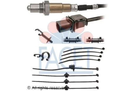 Датчик кисню (лямбда-зонд) Caddy/Crafter/T5 2.0TDI Facet FACET 10.8374