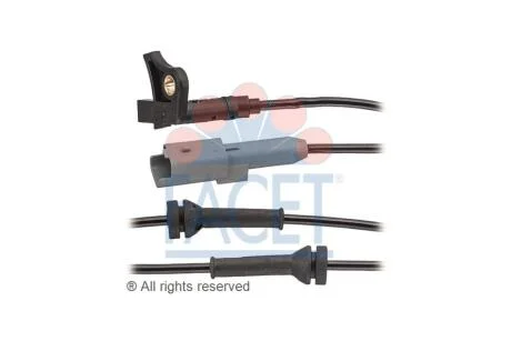 Датчик ABS Peugeot 307, 00- перед Л/Пр Facet FACET 21.0035