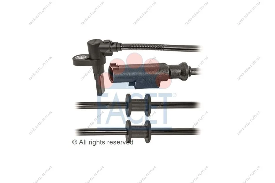 Датчик ABS SPRINTER (906)/VW CRAFTER 06- перед Л/Пр 890 mm Facet FACET 21.0203 (фото 1)