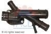 Фланець системи охолодження Audi A1, A3 (03-15)/VW Caddy, Golf, Passat (08-17)/Skoda Fabia, Octavia, Superb (04-15) 1.6, 2.0 TDI (26.0004) FACET '260004 (фото 1)