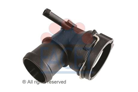 Фланець системи охолодження Skoda Octavia (04-13)/VW Golf (04-09), Jetta (06-11), Pasat (06-11), Sharan (11-), Tiguan (08-) (26.0017) FACET '260017