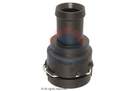 Фланець системи охолодження Audi A3, A5, Q2, Q3 (03-)/Skoda Karoq, Kodiak, Octavia, Superb (05-)/VW Bora, Caddy, Golf, Jetta, Passat (98-) 1.4-2.0TSi, TFSi, 1.6-2.5TDi (26.0022) FACET '260022