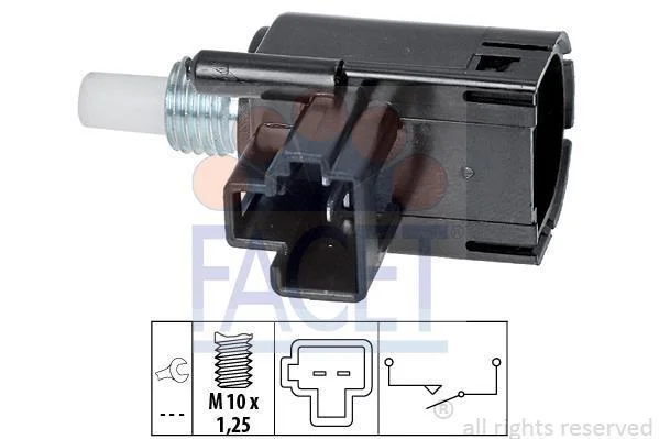 Датчик стоп-сигналу Toyota/Fiat/Citroen/Peugeot/Mitsubishi (7.1257) Facet FACET '71257 (фото 1)