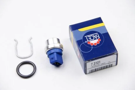 Датчик температуры (2 конт./синій) VW T4/Audi A4/A6 83-03 FACET 7.3101