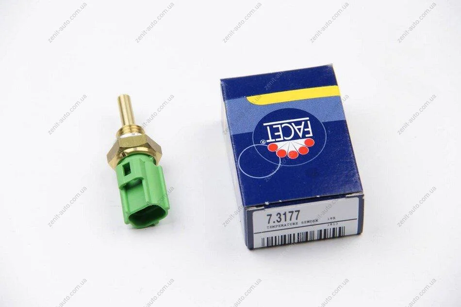 Датчик температуры (2 конт./зелений) Mazda 3/6 04-/Toyota Avensis 97-08/Camry 91-01 Facet FACET 7.3177 (фото 1)