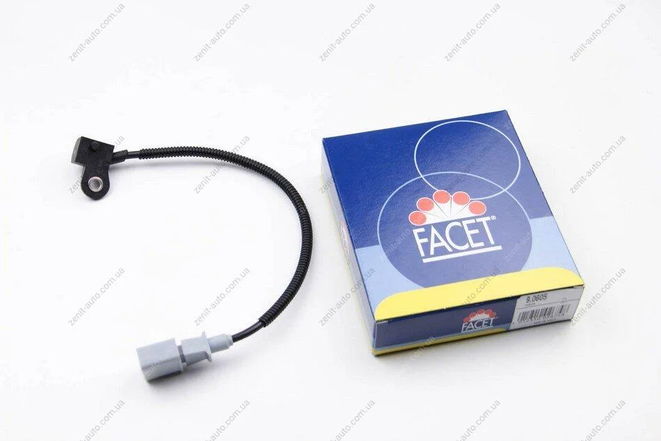 Датчик оборотов коленвала VW Passat B6,Passat B7,Polo,Scirocco,Sharan,Tiguan, T5 1.6/2,0 TDI/BiTDI 10- Facet FACET 9.0605 (фото 1)
