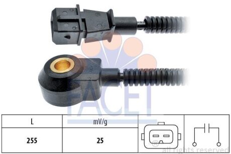 Датчик детонації KIA/Hyundai (99-) (9.3090) FACET '93090