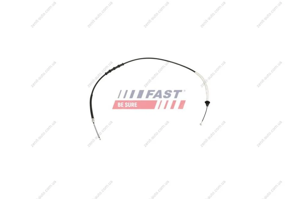 Трос гальмівний задн. Fiat Doblo (09-) 1833/1552 MM (FT10328) Fast FAST 'FT10328 (фото 1)