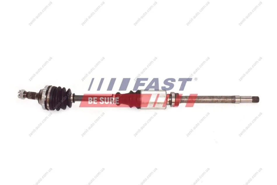 Піввісь прав. з ABS L=863mm 25/22 зуб. Citroen Berlingo, Xsara (N0) 1.4 I (96-11) Fast FAST FT27176 (фото 1)