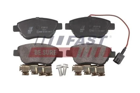 Колодки тормозные перед. Fiat Fiorino (07-) (FT29112) Fast FAST 'FT29112