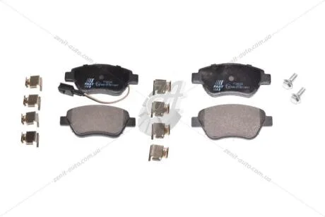 Колодки тормозные перед. с датчиком Fiat 500, Doblo (05-) Fast FAST FT29124