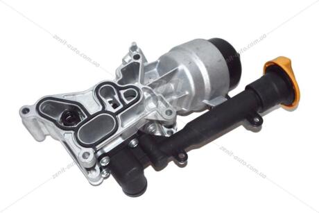 Радіатор масляний з фільтром Fiat Fiorino 1.3JTD (07-) PURFLUX FAST FT55286