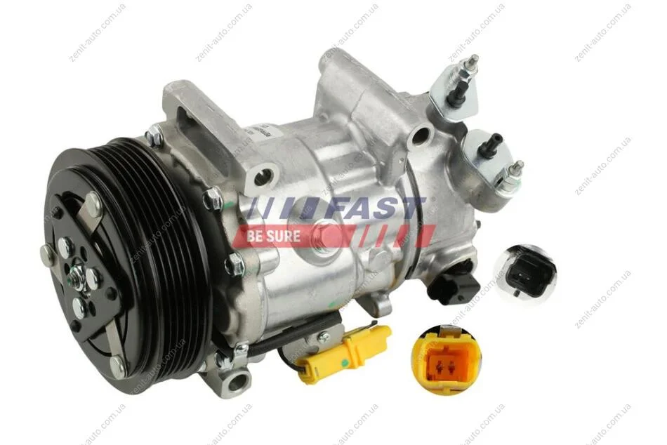 Компресор кондиціонера Citroen Berlingo 1.6 HDI (08-) Fast FAST FT56307 (фото 1)