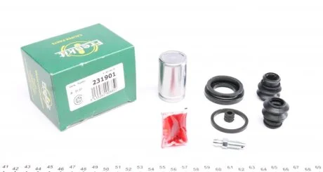 Ремкомплект суппорта заднего Hyundai Accent III/KIA Rio II (d=30.9mm)(Kasko)(+поршень) Frenkit FRENKIT 231901