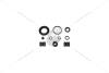 Ремкомплект супорту заднього Ford Fiesta/Focus 98-05 (d=34mm)(Lucas) FRENKIT 234003 (фото 3)