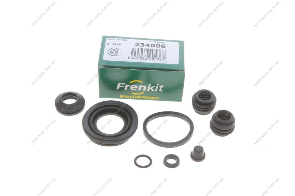 Ремкомплект суппорта заднего Honda Accord/Civic 90- (d=34mm)(Lucas/Nih/TRW) Frenkit FRENKIT 234006 (фото 1)
