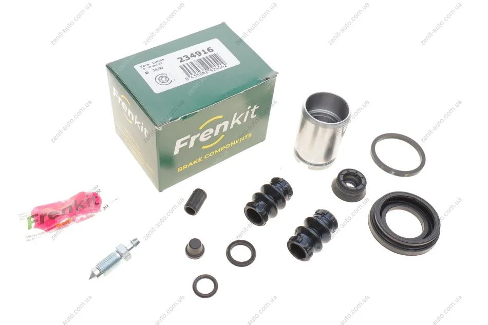 Ремкомплект суппорта заднего Renault Megane/Smart/Mitsubishi Colt (d=34mm)(Lucas/TRW)(+поршень) Frenkit FRENKIT 234916 (фото 1)