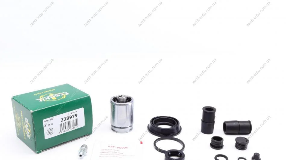 Ремкомплект супорту заднього Ford Focus (04-10)/Renault Laguna (01-05)/Opel Vectra (02-09)(d=38)(ATE)(+поршень) Frenkit FRENKIT '238979 (фото 1)