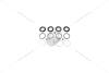 Ремкомплект суппорта переднего Lexus LS/Toyota Hilux 94- (d=43mm)(Sumitomo) FRENKIT 243006 (фото 3)