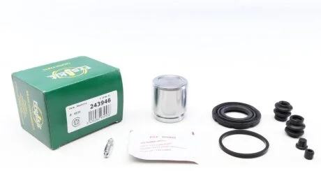 Ремкомплект суппорта заднего Nissan Murano II/Pathfinder/Qashqai/Renault Koleos (d=43mm)(Akebono)(+поршень) Frenkit FRENKIT 243946