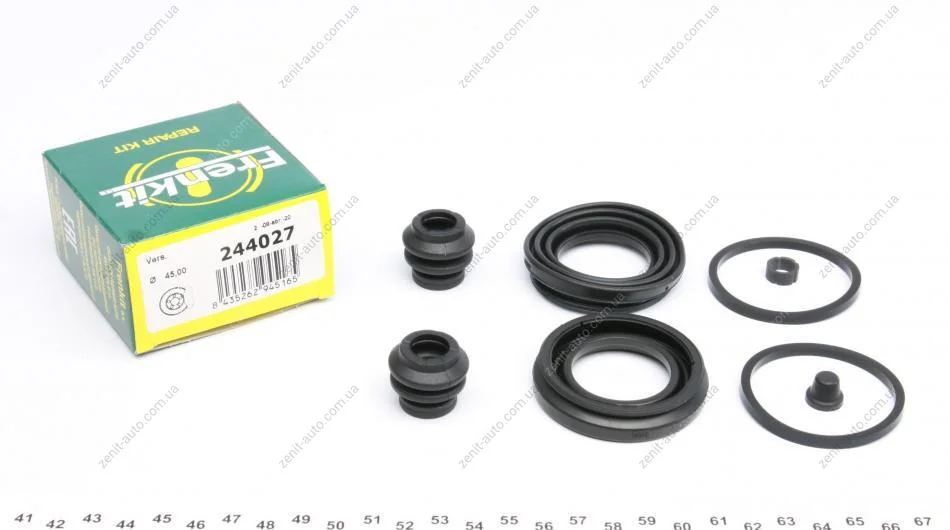 Ремкомплект суппорта переднего (d=45mm) Toyota Highlander (13-)/Lexus RX (08-) ver.Advics Frenkit FRENKIT '244027 (фото 1)