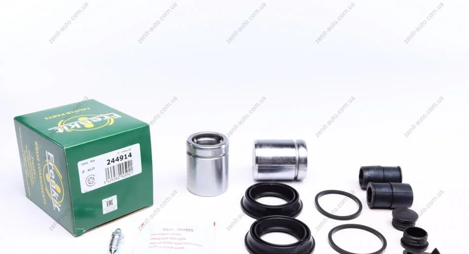 Ремкомплект супорту переднього MB E-class (W221)/M-class (W164)/VW T5/T6 03- (d=44mm)(Ate)(+2 поршня) Frenkit FRENKIT 244914 (фото 1)